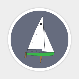 Windmill Sailboat One-Design Class Magnet